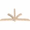 Ekena Millwork Davenport Smooth Timber Gable Bracket, Douglas Fir, 108"W x 63"H x 5 1/2"D x 5 1/2"F, 14/12 Pitch GBW108X63X0606DAV00SDF - alternate 2